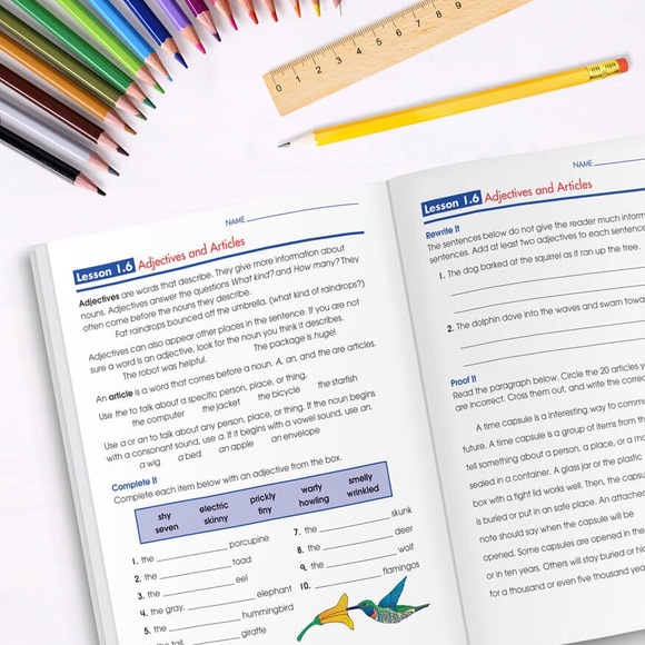 📏 TEST PREP WORKBOOK FOR 3RD GRADE 📏 - Picture 2 of 5